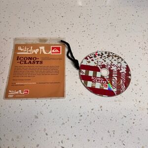 Quiksilver‎ Iconoclasts DVD Bonus Footage Surfer Ocean Interviews Music Tracks
